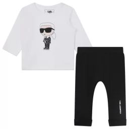 Ensemble T-shirt + legging Garçon Noir