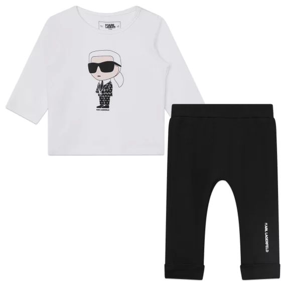 Ensemble T-shirt + legging Garçon Noir