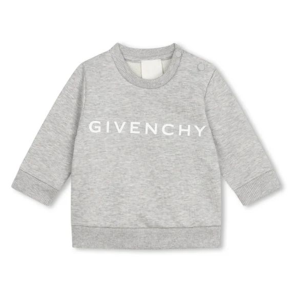 Sweat-shirt en molleton Garçon Gris