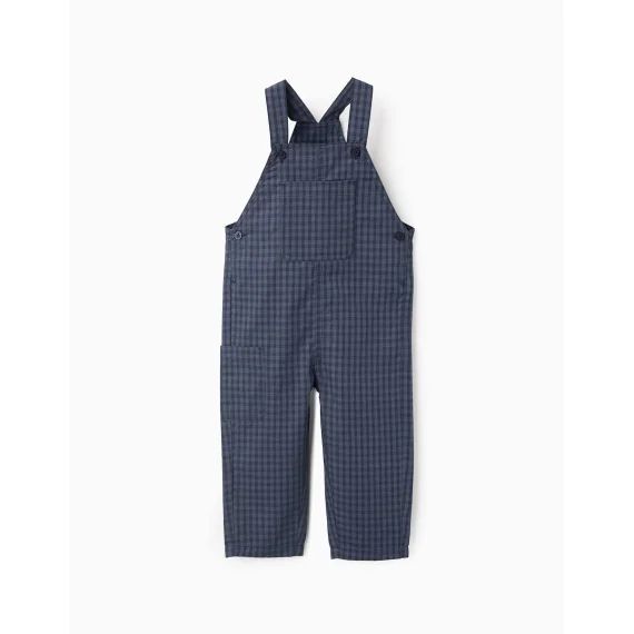 Salopette Vichy Bleu Foncé