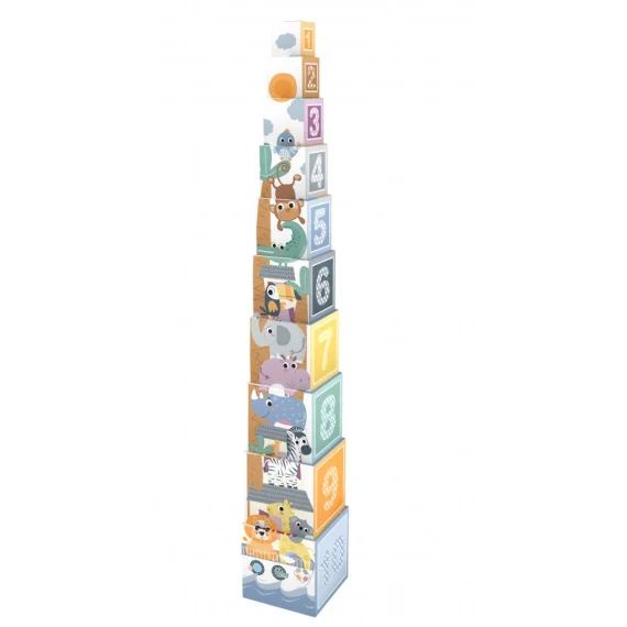 Cubes Gigognes 10 Blocs Gris