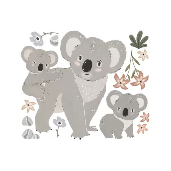 Grand sticker Lilydale animaux