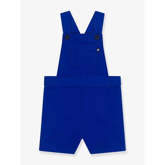 Salopette courte bébé PETIT BATEAU marine