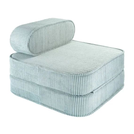 Chauffeusse Enfant Velours Côtelé Flip Peppermint Green