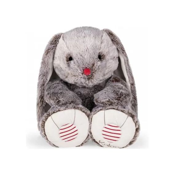 Peluche lapin Léo Rouge (55 cm)