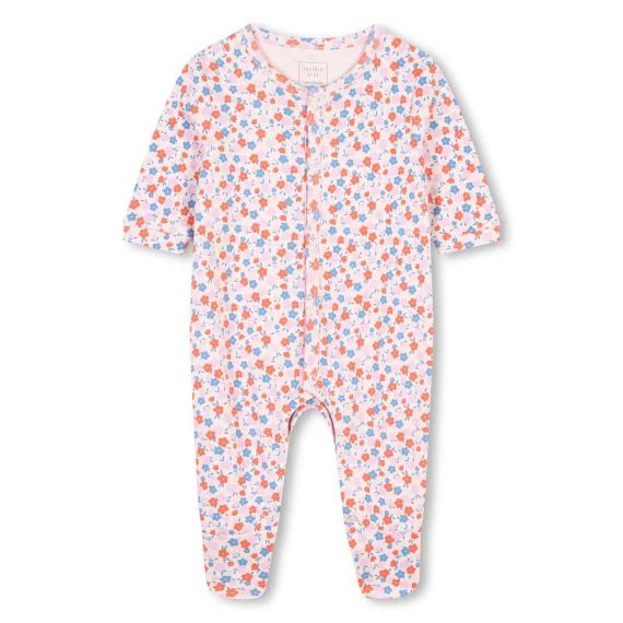 Pyjama en velours Fille Rose
