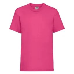 T-shirt Coton Valueweight Fuchsia
