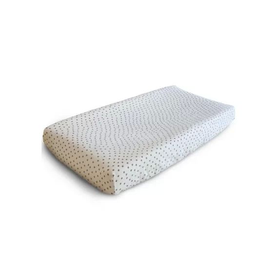 Housse de matelas à langer en coton bio Bloom (72 x 48 cm)