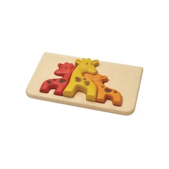 Puzzle à encastrement Mon 1er puzzle Girafe (3 pièces)