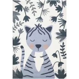 Tapis rectangulaire tigre Linxy (120 x 170 cm)