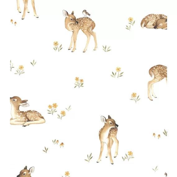 Papier peint Oh Deer (50cm x 10m)
