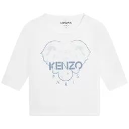 T-shirt à manches longues Garçon Blanc