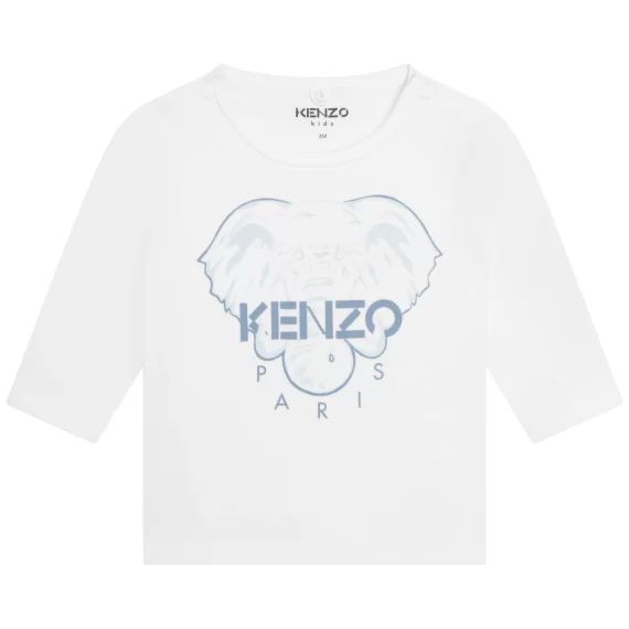 T-shirt à manches longues Garçon Blanc