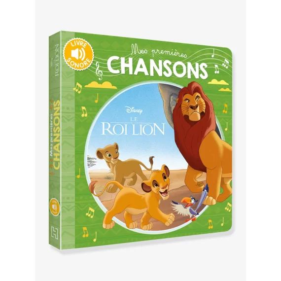 Mes premières chansons – Le Roi Lion – Disney – HACHETTE vert