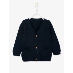 Gilet bébé garçon avec poches fantaisie BASICS encre