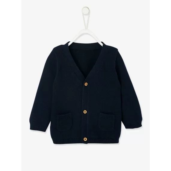 Gilet bébé garçon avec poches fantaisie BASICS encre