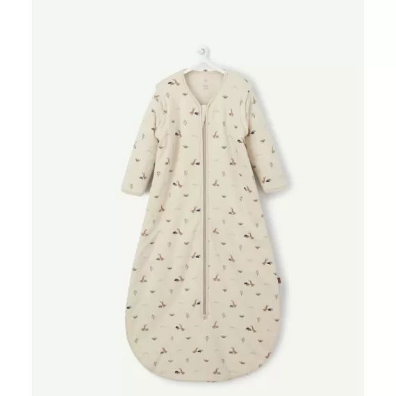 Gigoteuse bébé à manches longues lapin beige –  – Soldes