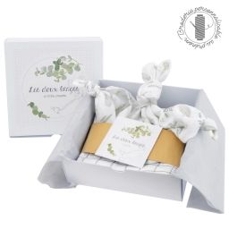 Coffret personnalisé Doux Langes Cactus
