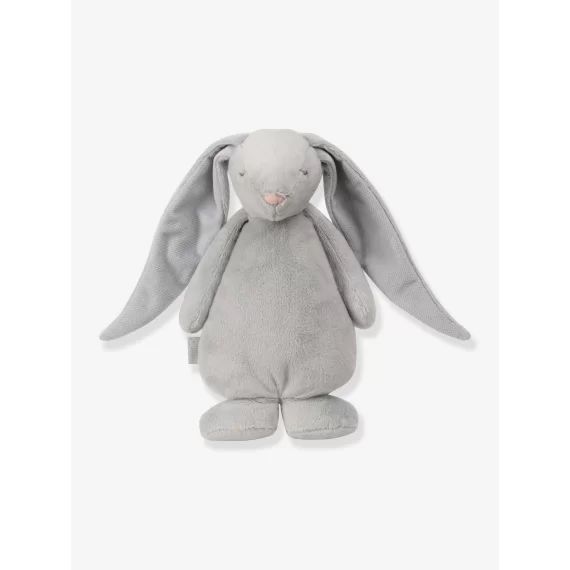 Veilleuse peluche MOONIE Lapin gris clair