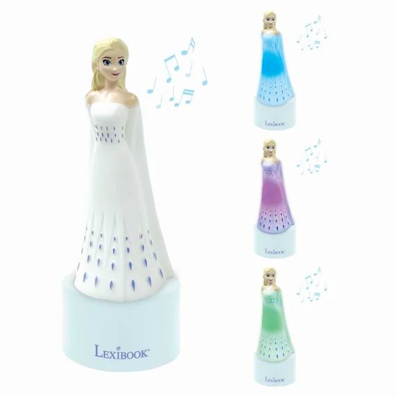 Veilleuse Avec Haut-parleur Frozen Blanc