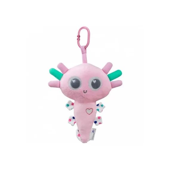 Peluche phosphorescente à suspendre Anatole l&rsquo;axolotl Aqu&rsquo;Amis (25 cm)