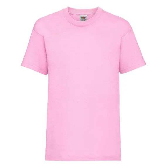 T-shirt Coton Valueweight Rose Clair