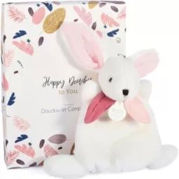 Coffret doudou Lapin Happy Boho