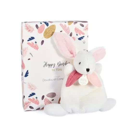 Coffret doudou Lapin Happy Boho