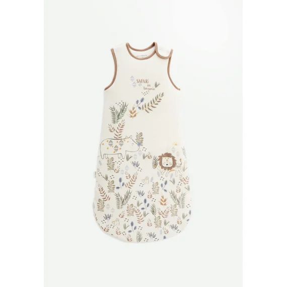 Gigoteuse D&rsquo;hiver En Velours Bian Ecru