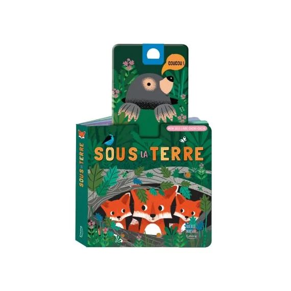 Livre cache-cache Sous la terre