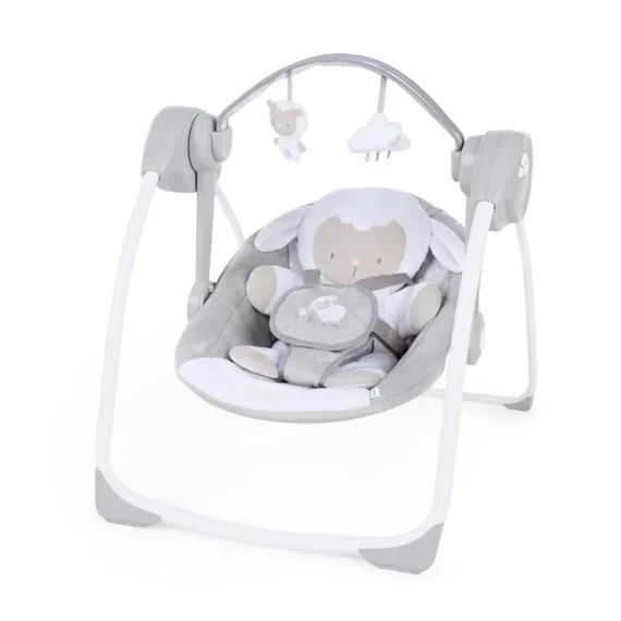 INGENUITY Balancelle bébé électrique Petit mouton – Cuddle Lamb gris