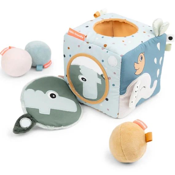 Cube d&rsquo;éveil Deer friends Multicolore