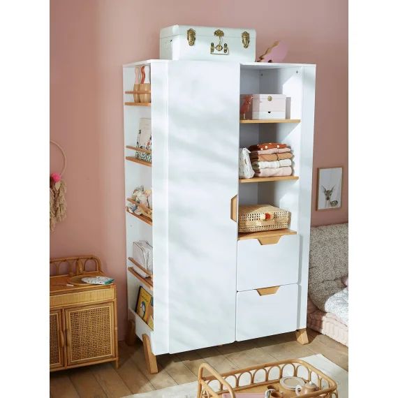 Armoire LIGNE PIROUETTE blanc