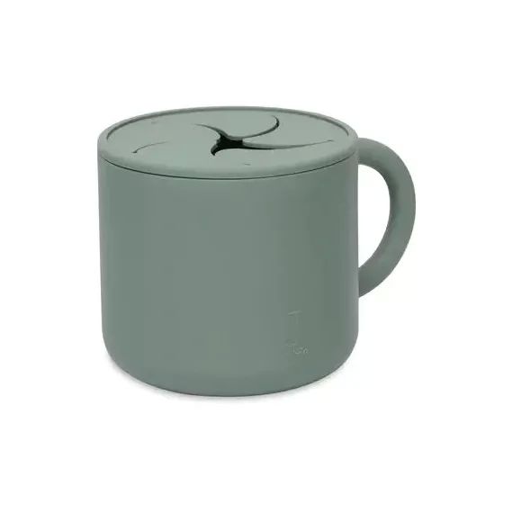 Gobelet à goûter avec couvercle Silicone –
