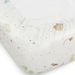 Housse de matelas à langer en coton bio Dreamland (65 x 50 cm)