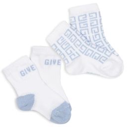 Chaussettes à motif jacquard UNISEXE Bleu
