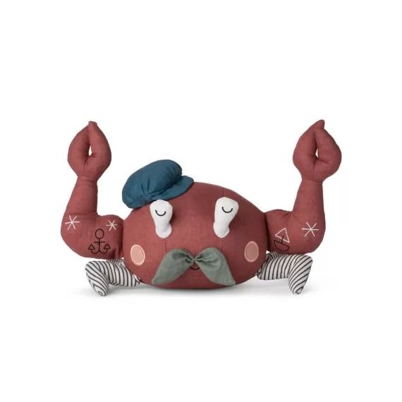 Coffret peluche crabe (30 cm)