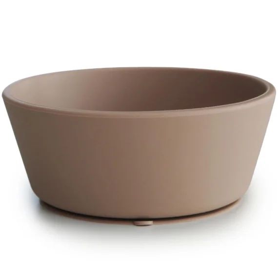 Bol à ventouse en silicone Natural