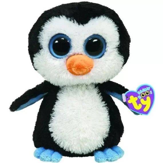 TY Peluche Waddles le Pingouin – 15 cm noir