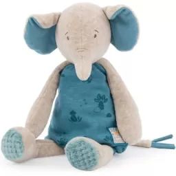 Peluche éléphant Bergamote Sous mon baobab (37 cm)