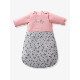 Gigoteuse manches amovibles PRETTY BABY rose / multicolore