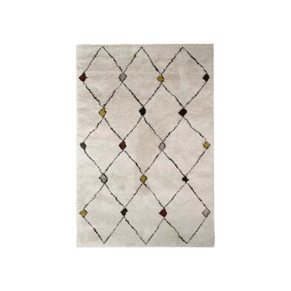 Tapis rectangulaire Shaggy Gems (135 x 190 cm)