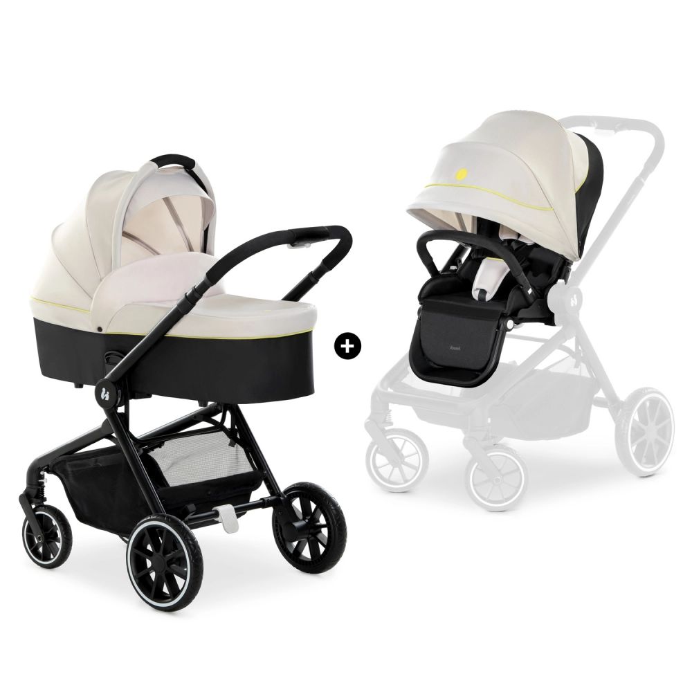 Poussette Hauck Move so Simply + Nacelle – Beige Neon