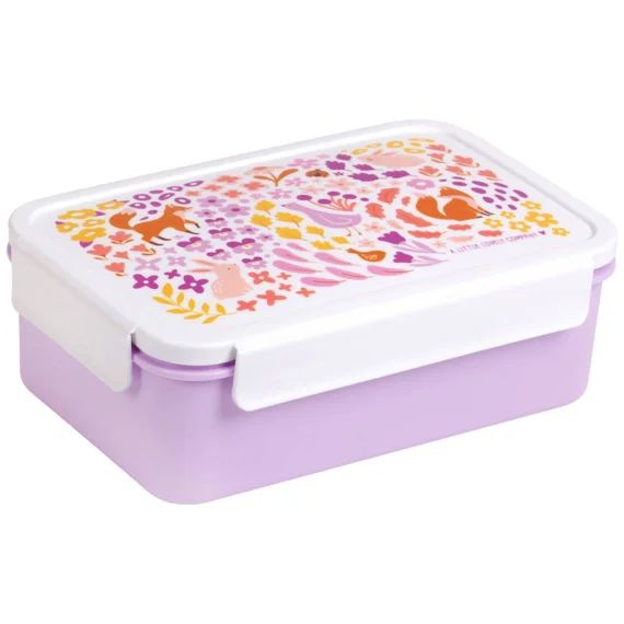 Lunch Box Violet, Blanc, Jaune