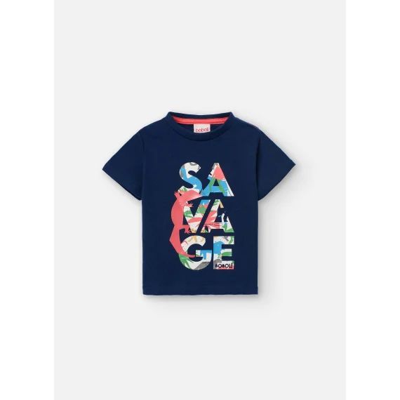 T-shirt Tricot Bleu