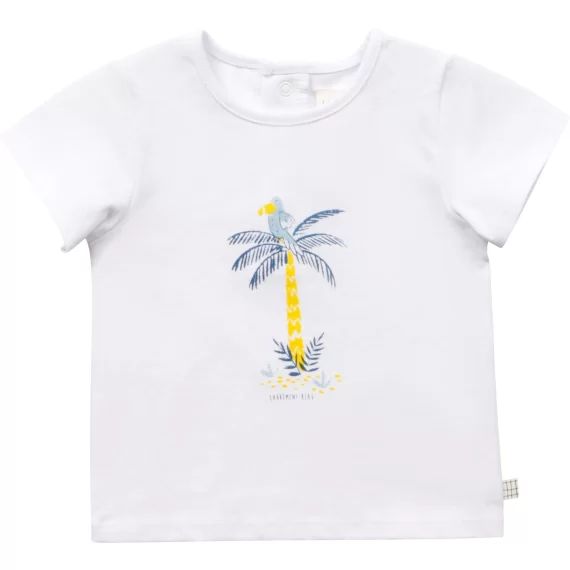 T-shirt Garçon Blanc