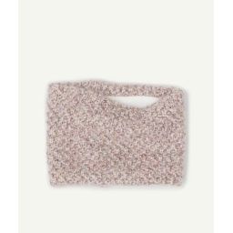 Le snood en tricot nuancé rose en fibres recyclées –  – Soldes