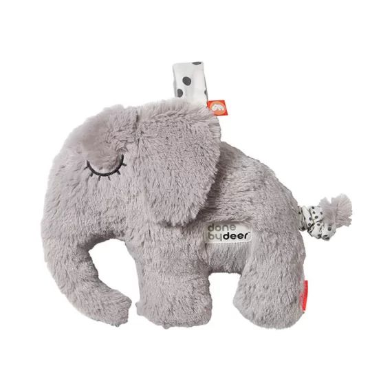 Peluche musicale éléphant pour bébé Elphee Done By Deer