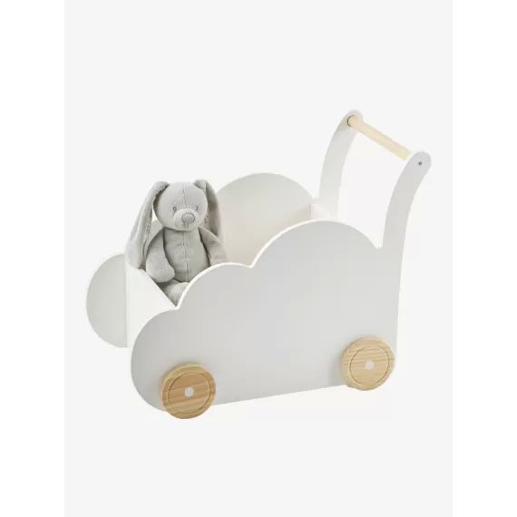 Coffre à roulettes Nuage blanc