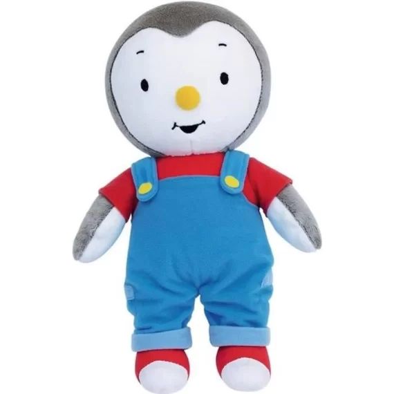 Jemini Peluche T&rsquo;choupi +/- 30 cm bleu